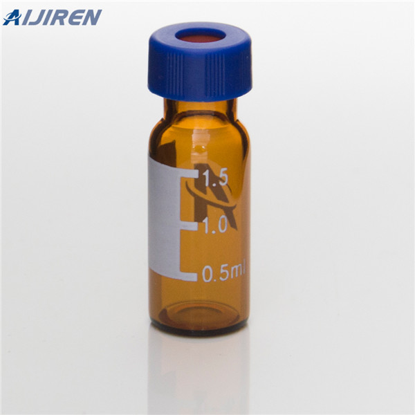 9-425 screw top 2ml vials in amber with ptfe liner pp cap with high quality for aijiren autosampler